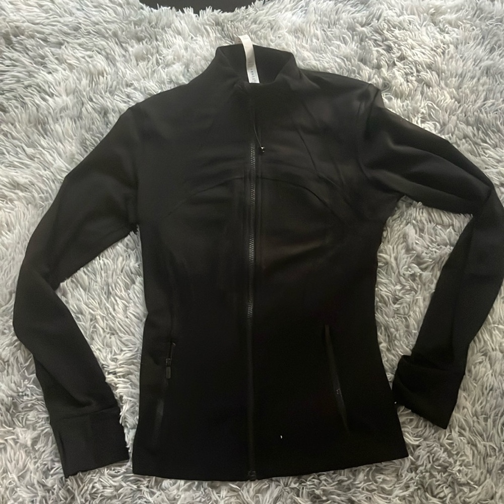 Lululemon black define jacket size 8